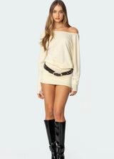 Eléna | Mini Robe Manches Longues